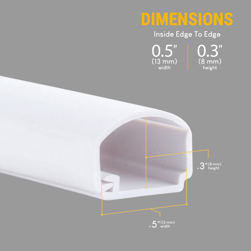 Newton Supply Cord Concealer Raceway Kit & Reviews Wayfair